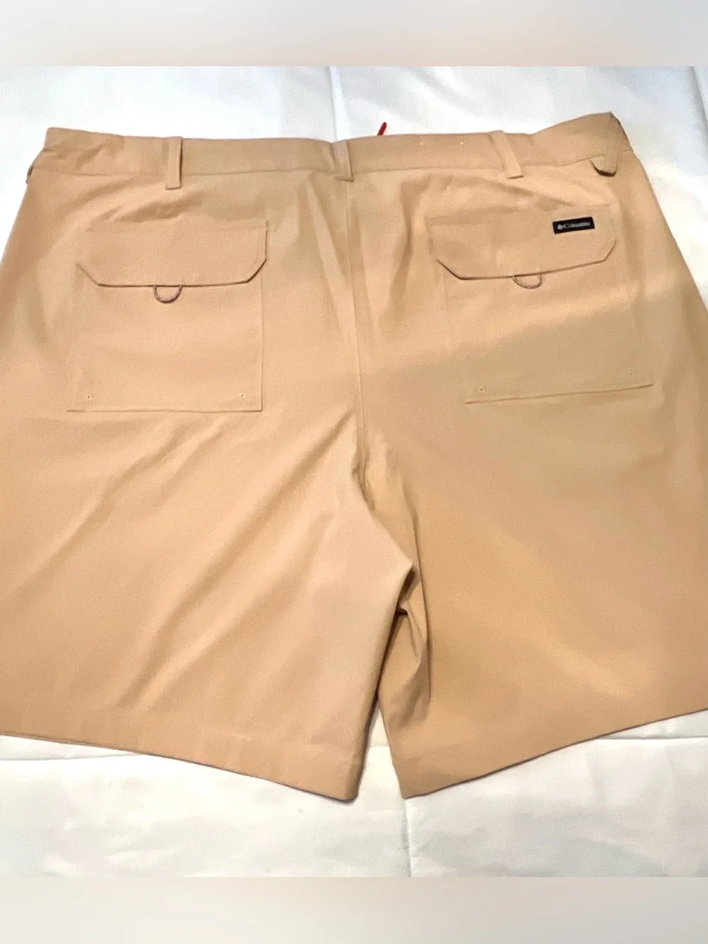 Columbia Men's Tan/Khaki Performance Outdoor/Fishing Shorts-Size 42